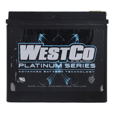 WestCo Platinum AGM-batteri 12 V, 19 Ah, 325 CCA
