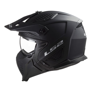 LS2 Drifter Solid hjelm, mat sort