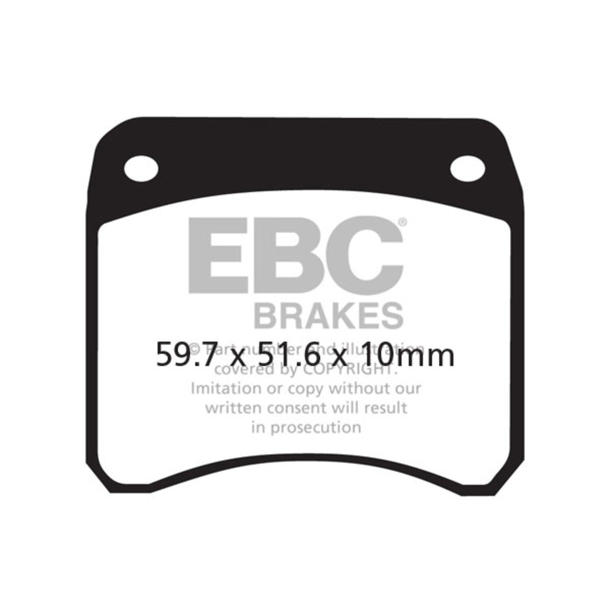 EBC Double-H sinterbremseklodser