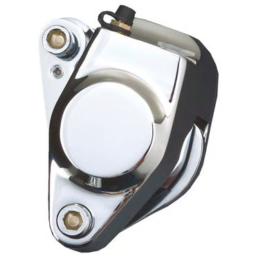 Forkromet venstre forbremsekaliber til Harley Evolution og Sportster - varenr 910841