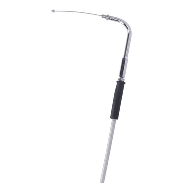 MCS tomgangskabel 107 cm med 90° knæk, krom