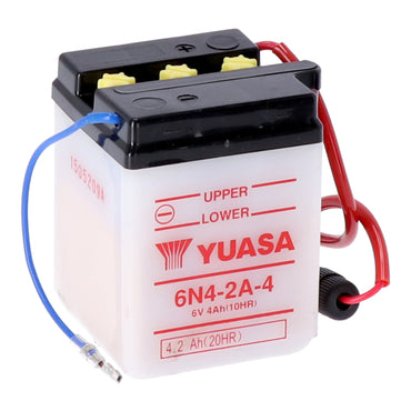 Yuasa konventionelt 6 V-batteri