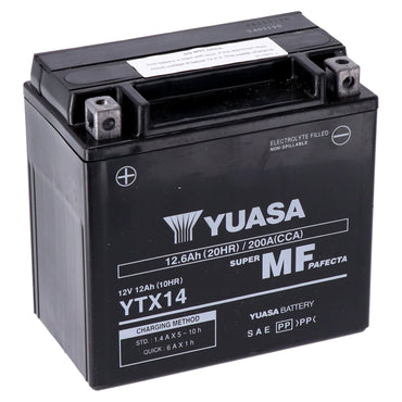 Yuasa AGM-batteri YTX14-WC