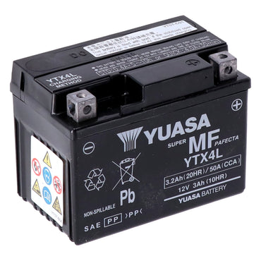 Yuasa AGM-batteri YTX4L-WC