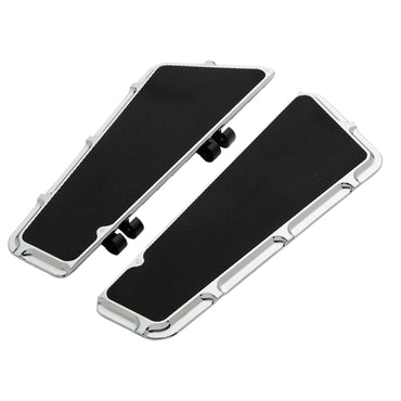Arlen Ness Fusion Beveled førerfodplader, krom