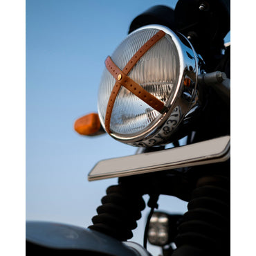 Trip Machine Headlight X tape – vintage tan, perforeret