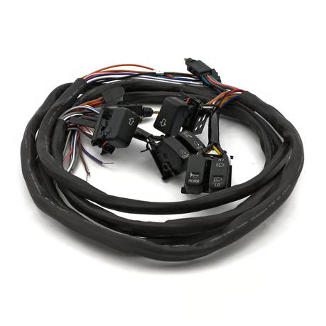 Handlebar switch & wiring kit. Cruise. LED. Black
