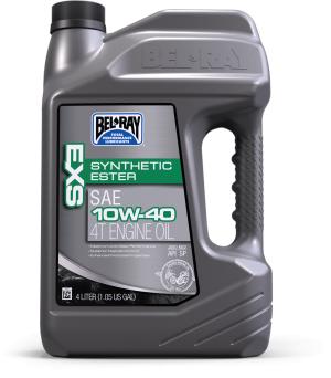 Bel-Ray EXS 10W-40 fuldsyntetisk motorolie 4L til motorcykel