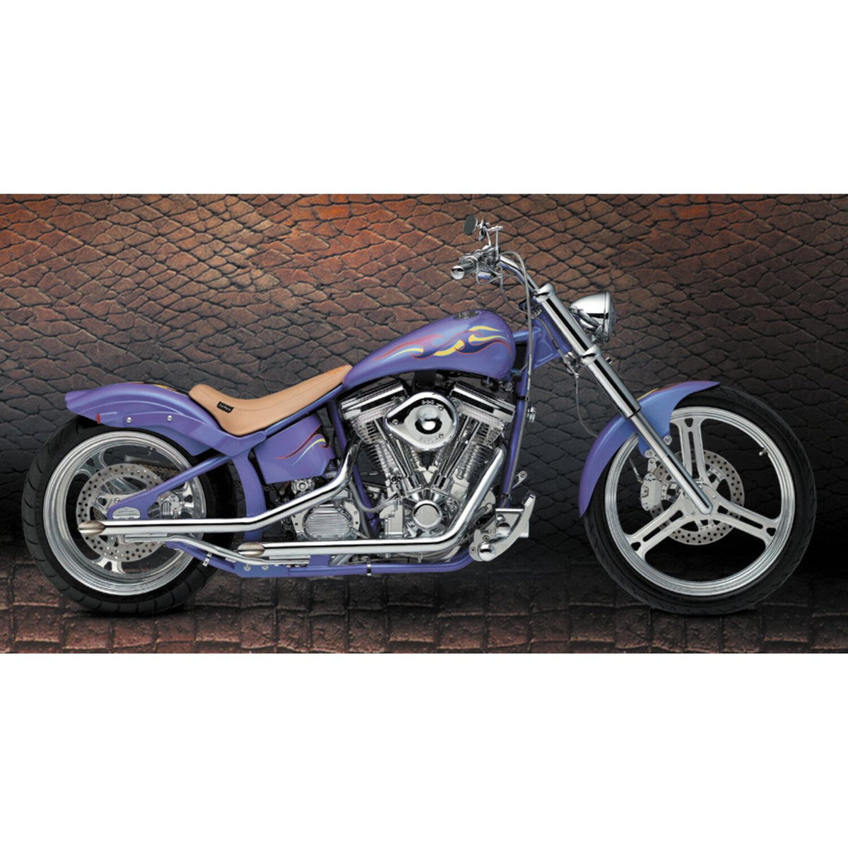 Paughco drag pipes 40" – krom