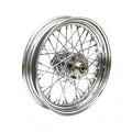 3.00 x 16 dual flange wheel 40 spokes chrome Item No: 500270