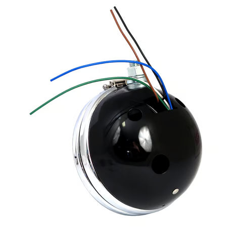 OEM style 5-3/4" FX, FXR, XL headlamp. Black Item No: 502036