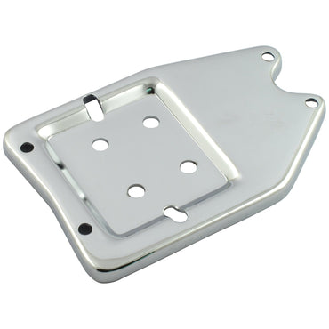 MCS batteriholderbakke til 6 volt, krom