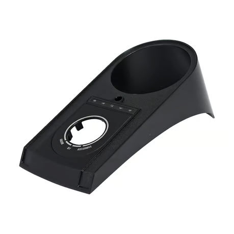 Die-cast aluminum dash cover, 00-10 style. Gloss black Item No: 504972