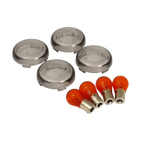 Bullet turn signal lens kit, smoke Item No: 505083