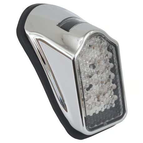 Mini LED Tombstone taillight, chrome Item No: 506568