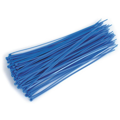 MCS kabelstrips, blå, ca. 29 cm – 100 stk.