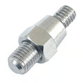 Mirror adapter 10mm, left-hand thread. Chrome Item No: 508896