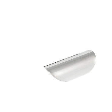 MCS glat varmeskjold, 10,2 cm, krom