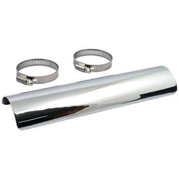 MCS universal glat varmeskjold, krom, 25,4 cm