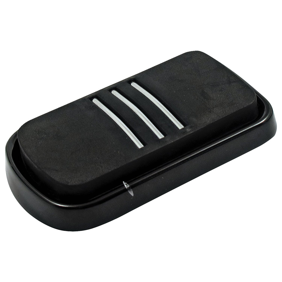 MCS Tri-Rail gummipad til bremsepedal, sort