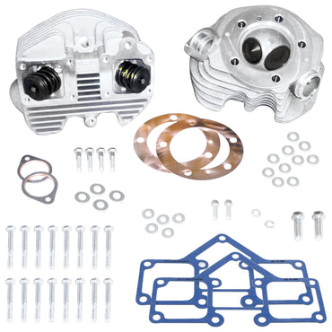 S&S Shovelhead topstykke-kit, standard boring, natur