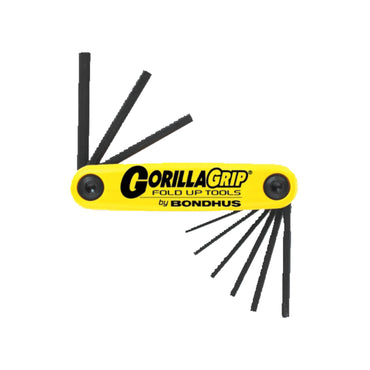 Bondhus GorillaGrip™ foldbart unbrakonøglesæt, 9 dele