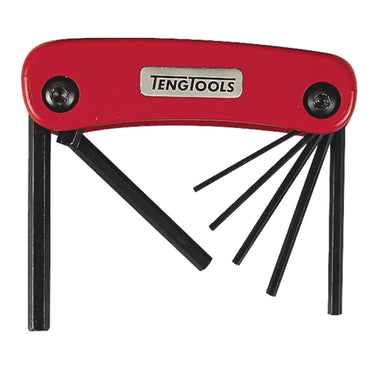Teng Tools sammenklappeligt unbrakonøglesæt, 7 dele