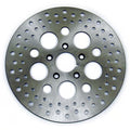 Brake rotor drilled 11.5". Stainless Item No: 514455