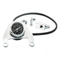 Oil pressure gauge kit rocker box, 0-60 PSI. Chrome Item No: 515322