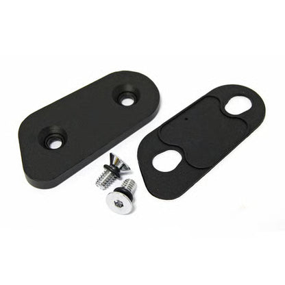 Primary Chain Inspection Cover (Black Wrinkle) – Robust Inspektionsdæksel med Hardware til Harley-Davidson Sportster