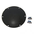 Derby cover, OEM style Domed. Black wrinkle Item No: 515348