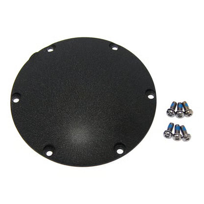 Derby Cover i OEM-stil (Black Wrinkle) – Hvælvet Koblingsdæksel til Harley-Davidson Sportster