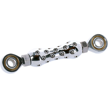 MCS gearskiftestang "Drilled" i krom
