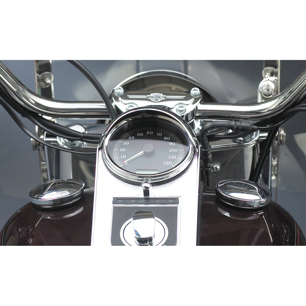 National Cycle speedometervisир, krom