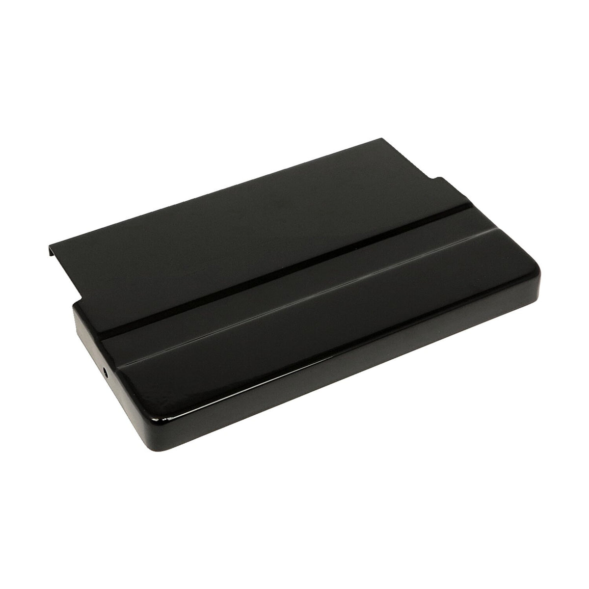 MCS batteridæksel, blank sort – 516617