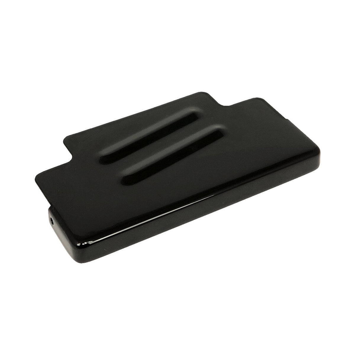 MCS batteridæksel, blank sort
