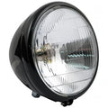 6-1/2" springer headlamp assembly. 6v. Black Item No: 516744
