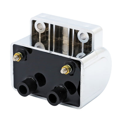 MCS tændspole 12 V, 5 ohm – krom