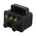 Mini single fire coil. 12v, 3 ohm. Black Item No: 516818