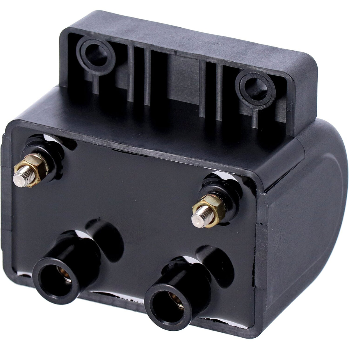 MCS tændspole i sen OEM-stil, 12 V, 4 ohm, sort