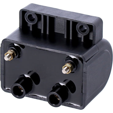 MCS tændspole i sen OEM-stil, 12 V, 4 ohm, sort