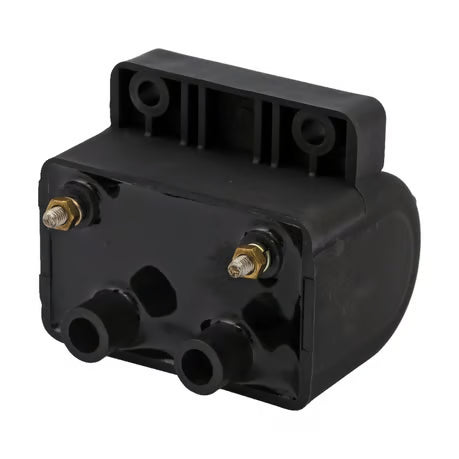 OEM style ignition coil. 12v, 3 ohm. Black Item No: 516950