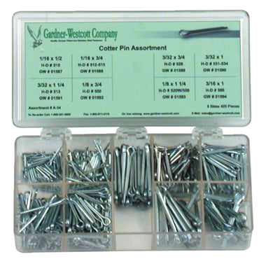 Gardner-Westcott assortmentsæske med splitpinde