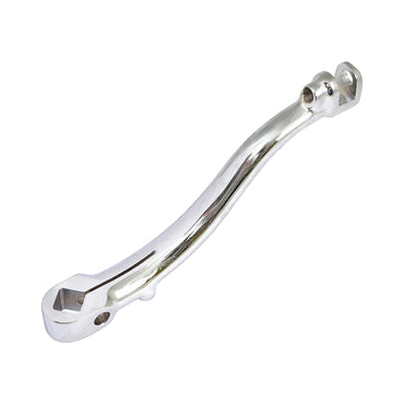 45" Flathead-kickstarterarm, krom – Samwel