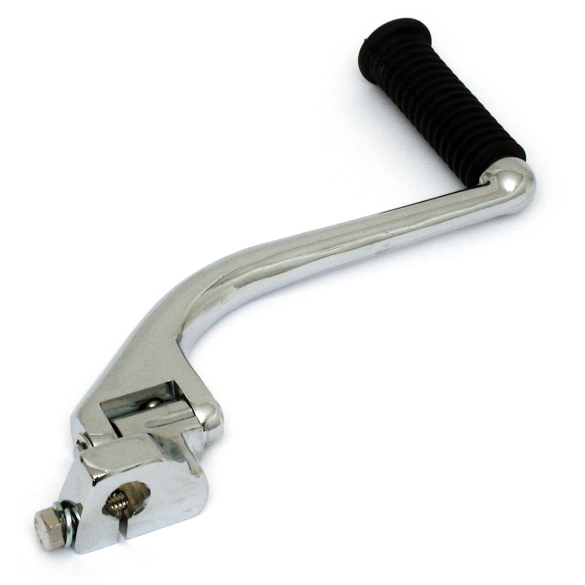 MCS kickstarterarm med rund pedal, krom