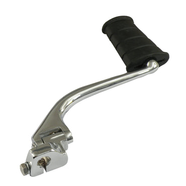 MCS kickstarterarm, sen type, krom med flad pedal