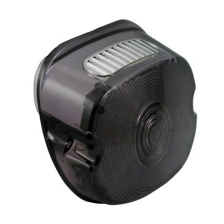 Laydown LED taillight lens assembly. Smoke lens Item No: 519534