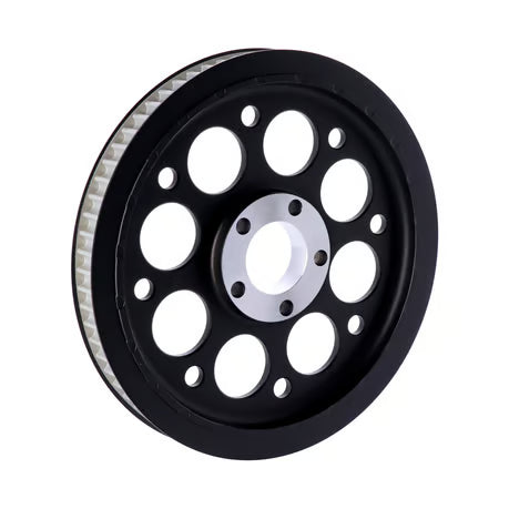 Reproduction OEM style wheel pulley 70t, 1-1/8" belt. Black Item No: 520157