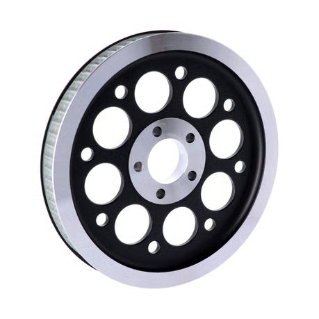Reproduction OEM style wheel pulley 70t, 1-1/8" belt. Black Item No: 520157