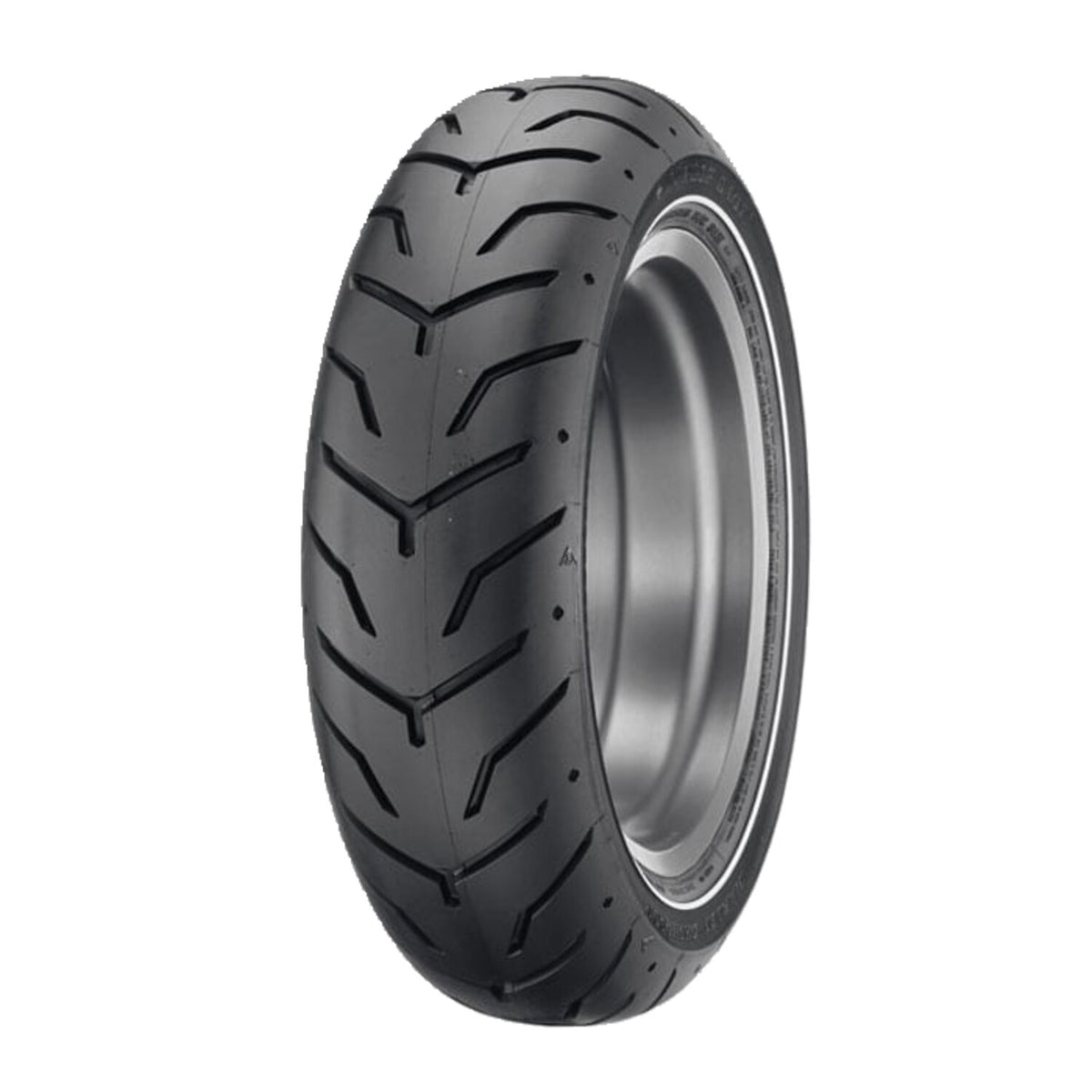 Dunlop D407 bagdæk 180/65B16 81H – smal hvid sidevæg